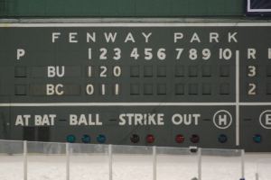 Beanpot Baseball at Fenway Park