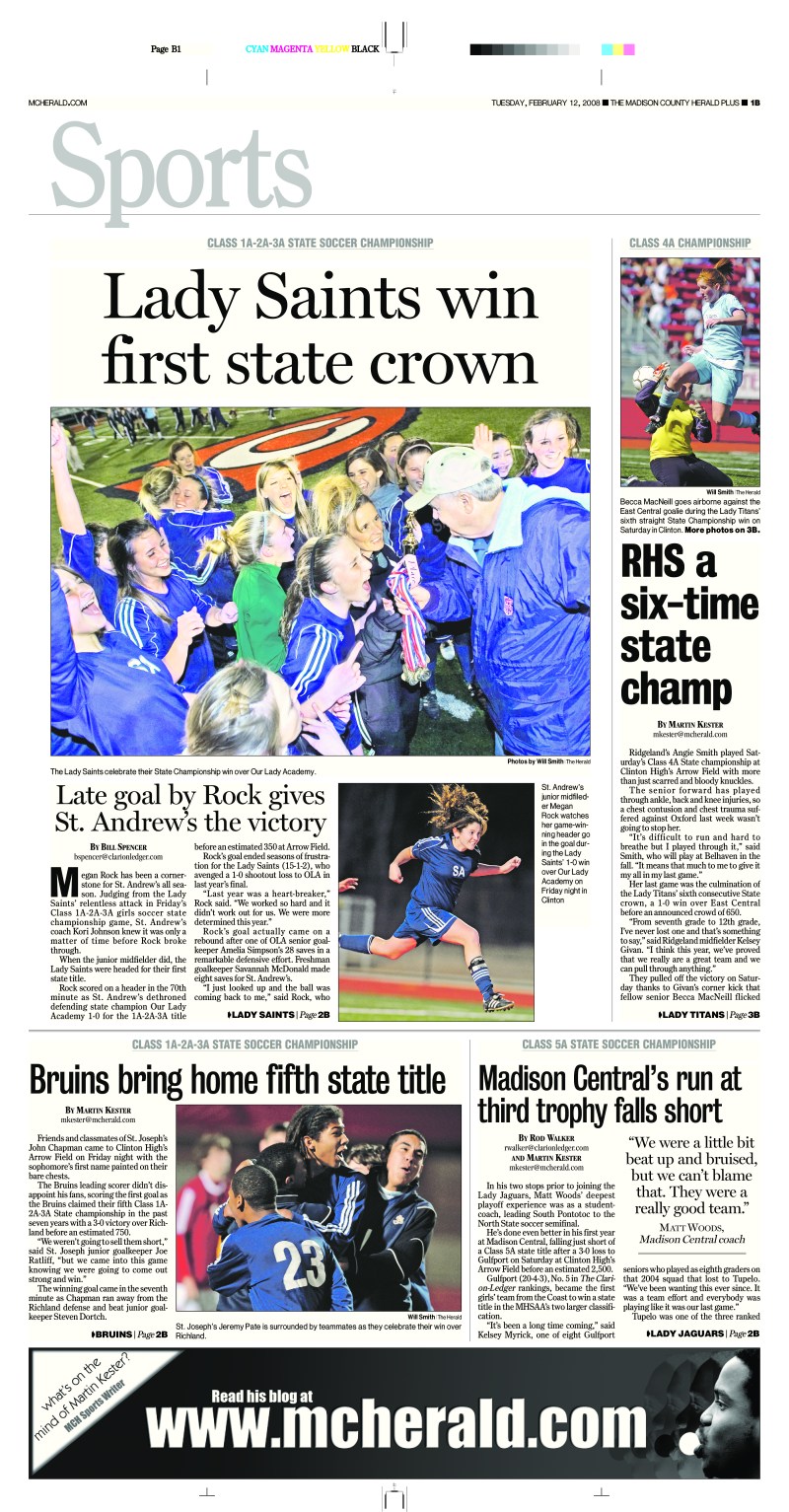 Soccer State Finals 2008 - Feb. 12, 2008