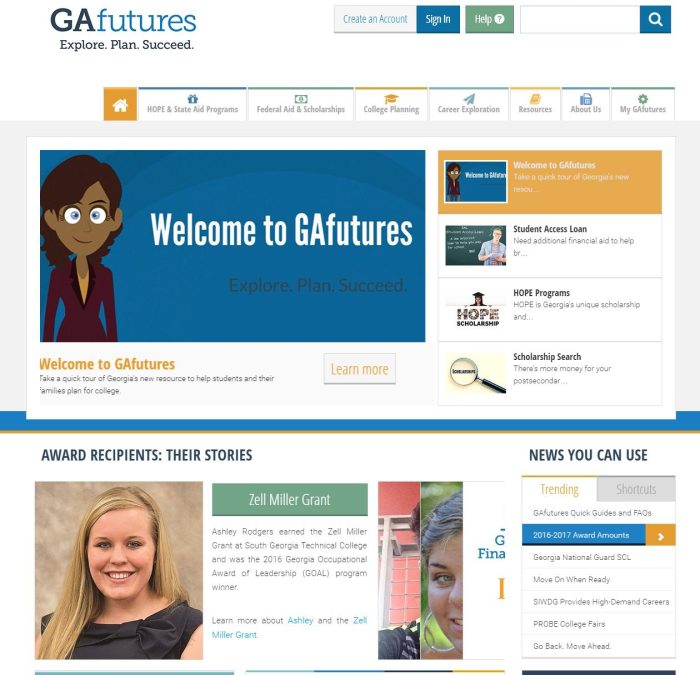 GAfutues Home Page