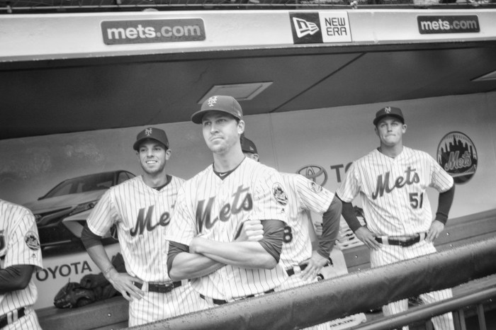 Mets dugout